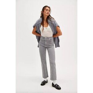 Rolla's Original Straight Corduroy Jeans Moonstone Womens Size 26